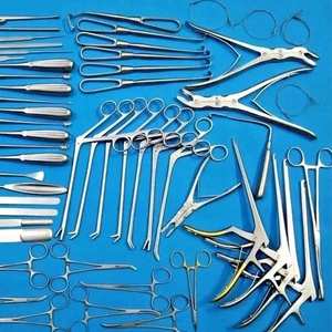 Juego de instrumentos quirúrgicos ortopédicos para laminectomía, 78 piezas, acero inoxidable, herramientas quirúrgicas reutilizables, CE Narham Enterprises - Product Image 2