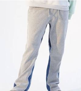Pantalon de jogging vintage personnalisé pour homme, taille élastique, streetwear d'été, coupe ample, avec cordon de serrage, évasé, respirant - Product Image 5