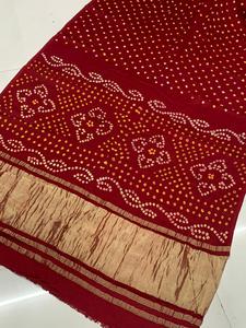 Aisha Bandhej 1 minut <b>saree</b> Luxury Bandhani Bandhej <b>Saree</b> with Rich Pallu Traditional Rajasthani Ethnic Wedding Party Wear <b>saree</b> - Product Image 1
