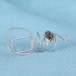 Férula para el pulgar con artritis, de latón y plata de ley 925, anillo de férula EDS - Product Image 6