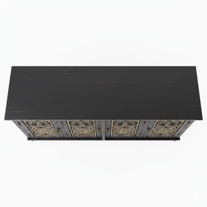 Modern Wooden <b>Sideboard</b> For Living Dining & Bed Room With Sleek Design And Features That Suits Customer Preferences Effectively - Product Image 4
