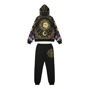 Survêtement en velours de luxe pour homme, imprimé, jogging haut de gamme en velours pour homme - Product Image 3