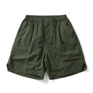 Pantalones Cortos Bermuda Casuales para Hombre, Tela Oxford de Poliéster, Cierre con Cordón, Cintura Media, con Bolsillos, Colores Sólidos, Ecológicos - Product Image 1