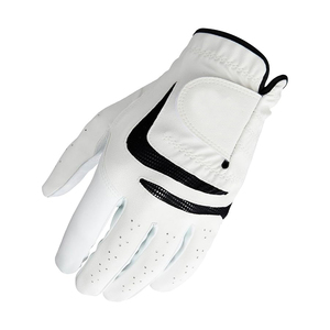 Gant de golf pour homme en cuir Cabretta de qualité supérieure, hydrofuge, coupe-vent, respirant, antidérapant, avec sangle réglable, main gauche, pour l'extérieur - Product Image 1