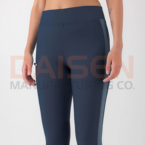 Leggings d'équitation pour femmes avec grip en silicone, taille haute, extensibles, respirants, légers, pour l'équitation et le sport - Product Image 2
