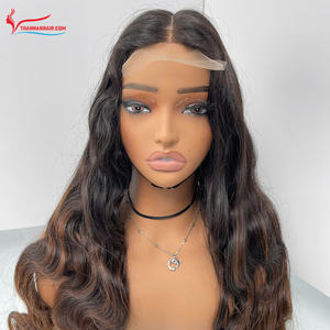 Peluca de Encaje Suizo HD, Cabello Humano con Ondas Corporales, Cabello Virgen de Primera Calidad, Puntas Completas, Precio Directo de Fábrica - Product Image 2