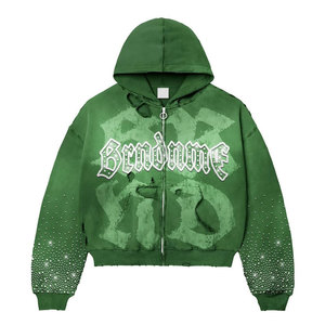 Conjunto de chándal con capucha Brand State, largo, holgado, con estampado de letras, degradado de color, estilo urbano, otoño, unisex - Product Image 5