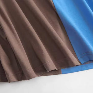 Camisetas Personalizadas de Dos Tonos, Ropa Urbana de Alta Calidad, Camisetas 100% Algodón, Personaliza Tu Propio Diseño de Logotipo - Product Image 4