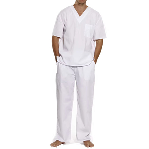 Best Quality <b>Doctors</b> and Nurses Male Scrub Nursing Medical Uniform Scrub Hospital Healthcare Center Scrub <b>Sets</b> - Product Image 1