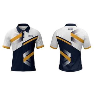 เสื้อโปโลผู้ชายไซส์ใหญ่คุณภาพสูง 100% รับสกรีนโลโก้ เสื้อกอล์ฟแขนสั้นถัก เสื้อยืดลำลองแบบซับลิเมชั่นสำหรับขาย - Product Image 2