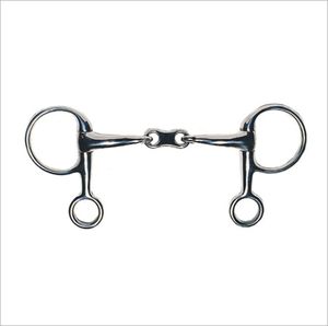 บิตม้าแบบ Snaffle สแตนเลสหุ้มยางรุ่นใหม่ พร้อมปากกัดนุ่มสำหรับม้าตัวเล็ก ได้รับการรับรองมาตรฐาน CE รับประกันตลอดอายุการใช้งาน - Product Image 4