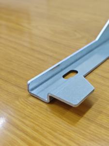 Carbon Steel Heavy Duty Mounting Support Bracket <b>Metal</b> Rail Holder Industrial <b>Frame</b> Fixing Hardware Part Stamping Punching - Product Image 2