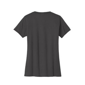 Camiseta de Cuello en V para Mujer de Calidad Premium, Tela Suave y Elástica, Manga Corta, Estilo Casual, Proveedor de Ropa al por Mayor con Logotipo Personalizado - Product Image 1