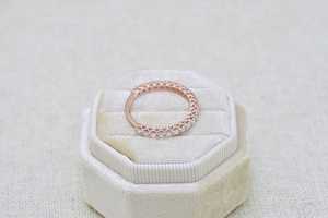 Anillo de Eternidad de Oro Blanco de 14k de Lujo, con Diamante Cultivado en Laboratorio de 1ct, Claridad VVS2, Chapado en Oro, para Mujer, Certificado IGI, Superventas - Product Image 5