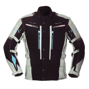Men's Motorcycle <b>Racing</b> <b>Jacket</b> Full Sleeve Color Blocked Windproof Textile <b>Jacket</b> for All Seasons Adult Wear - Product Image 4