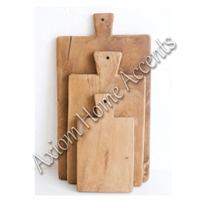 Axiom Home Accents planche à fromage en bois en résine écologique personnalisable cuisine hacher accessoire de service planche à découper Pizza - Product Image 6