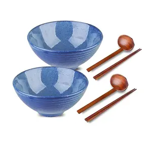 bol de soupe grand Suppliers-Bol à nouilles professionnelles en céramique, vaisselle de cuisine japonaise, 45 onces, grand bol Ramen pour la soupe Soba Pho