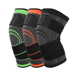 <b>compression</b> workout gym accessories Blue <b>Knee</b> Wraps Strap Weightlifting <b>Knee</b> Wrap High Quality Sports Adjustable <b>Knee</b> Brace Belt - Product Image 1