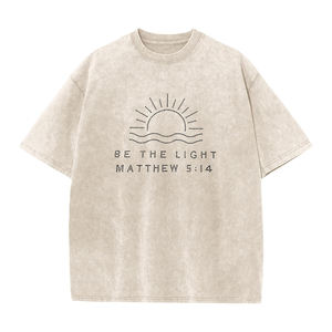 Vente en gros Nouveauté 2026 T-shirt à strass et pierres, coupe oversize et carrée, effet délavé soleil vintage - Product Image 1