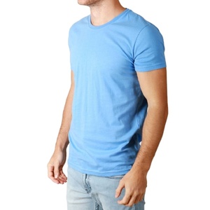 เสื้อยืดผ้าฝ้ายออร์แกนิก100% สำหรับผู้ชายผ้าถักพิมพ์ลายโลโก้ออกแบบได้ตามต้องการ210กรัมทำจากบังคลาเทศ - Product Image 5