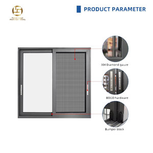 Fenêtres coulissantes en aluminium et verre, certifiées qualité, sécurisées, étanches, anti-effraction, pour maison, résidentielles, remplaçables, écologiques et économes en énergie - Product Image 3