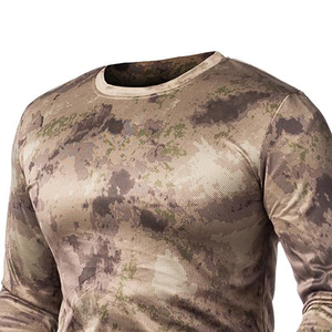 GRACE <b>SIGN</b> GS-HW Unisex Lightweight Waterproof Soft <b>Shell</b> 100% Polyester Heat-Transfer Printed Hunting Pants Camouflage Design - Product Image 4