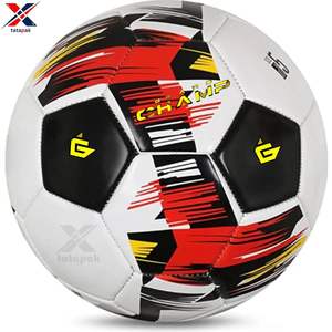 Ballon de football de qualité supérieure, taille 5, en PU, PVC, TPU, design multicouche, écologique, durable, surface antidérapante, logo personnalisé, unisexe, adultes - Product Image 1