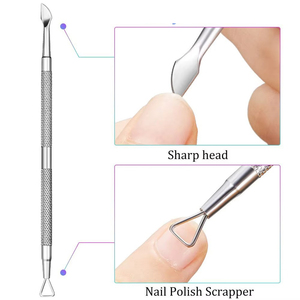 Stainless Steel & PU Leather Luxurious Professional Manicure Pedicure Tools Kit 3-Piece <b>Set</b> - Product Image 6