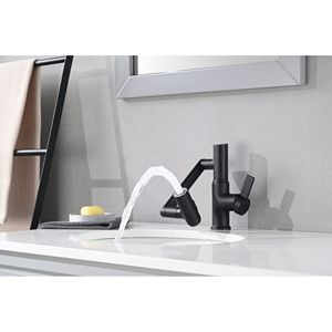 Rubinetto Antiscivolo Girevole a 360 Gradi per Lavabo Bagno con Funzione Spray e Display Temperatura, Miscelatore Doccia e Vasca - Product Image 3