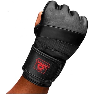 Nuevo 2023 medio dedo profesional Mma guantes de calidad superior Mma guantes logotipo personalizado boxeo Mma guante - Product Image 2