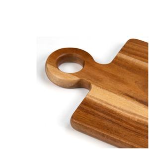 Planche à découper en bois d'acacia classique faite à la main planche à découper en gros pour la cuisine et l'hôtel planche à découper en bois utilisée pour la coupe - Product Image 2