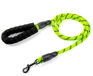 SN HANDICRAFTS Eco-Friendly 100% Cotton <b>Dog</b> <b>Leash</b> with Animal Pattern Bowknot Decoration & Modern Design for Comfort Grip - Product Image 1