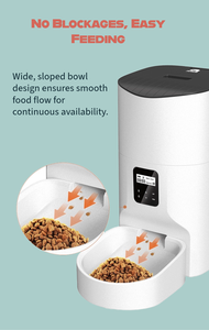 Alimentador automático para mascotas con almacenamiento grande de alimentos - Product Image 2