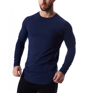 T-shirt de sport pour homme à séchage rapide, haut d'entraînement extensible et respirant, vêtement de sport personnalisable avec logo pour hommes actifs - Fabricant - Product Image 1
