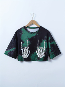 เสื้อครอปแขนสั้นผู้หญิงสำหรับฤดูร้อน ขายส่ง เสื้อกล้ามลำลองเซ็กซี่ ผ้าฝ้าย 100% - Product Image 1