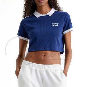 Camiseta Corta de Moda 2026 para Mujer, Top Corto de Algodón, Camiseta Corta Informal de Moda para Mujer, Camiseta Corta Deportiva - Product Image 4