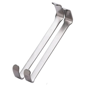 Juego de 2 Retractores Farabeuf Premium de Acero Inoxidable, Instrumentos Quirúrgicos Veterinarios Ortopédicos de 12 cm y 15 cm, Kit con Certificación CE ISO - Product Image 4