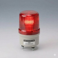Feu de signalisation multifonction LED AP 100 mm, lumière d'avertissement et de précaution pour la rue, alimenté par le réseau électrique, sans revêtement protecteur