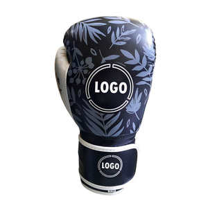 Factory Manufacturing High Quality Leather Boxing Gloves Custom Made Comfortable Breathable <b>Hook</b> Loop Closure Unisex Gloves - Product Image 2