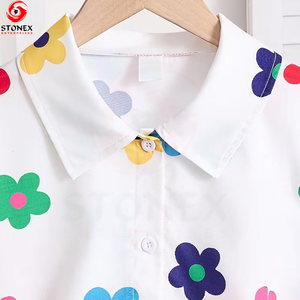 Camiseta Corta Informal Premium para Mujer, Transpirable, Mezcla de Algodón, con Logotipo Personalizado y Desarrollo de Marca Boutique - Product Image 4
