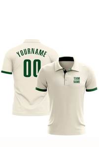 Chemises polo personnalisées avec logo pour le cricket |   Parfait pour les uniformes d'entreprise et les équipes sportives, polo de sécurité du Bangladesh. - Product Image 5