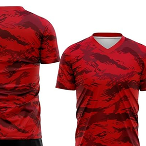 Camiseta de Fútbol Sublimada de Malla, Personalizada con Nombre y Número del Jugador, Secado Rápido y Absorción de Humedad, en Oferta - Product Image 5