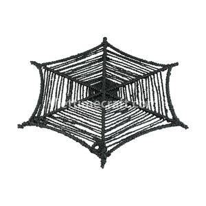 Decoraciones de pared de telaraña de algas marinas de Halloween decoraciones de fiesta de ratán hechas a mano al por mayor de Vietnam embaladas en cajas de cartón - Product Image 4