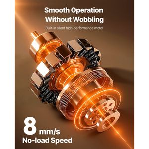 ระบบเสาไฟฟ้ายกปรับระดับได้สามขั้นตอน รองรับน้ำหนัก 176 ปอนด์ โต๊ะยกปรับระดับได้ ช่วงความสูง 14.2-31.1 ฟุต โต๊ะคอมพิวเตอร์แบบยืดหดได้ - Product Image 3