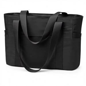 New Arrival Large Nylon Tote Bag Zipper Shoulder Bag for Women <b>Trolley</b> Sleeve 15.6" Laptop Travel <b>Work</b> Daily Nurse Gym - Product Image 1