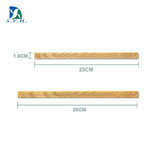 Regla Magnética Industrial Imitación Madera, Imán para Pizarra Blanca, 25CM/30CM - Product Image 3
