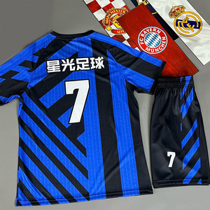 Camisetas de Fútbol Personalizadas Sublimadas OEM para Jugadores, Uniforme de Fútbol para Hombre 100% Poliéster, Secado Rápido, Número de Equipo, Jersey de Fútbol - Product Image 6