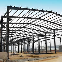 Entrepôt préfabriqué en structure métallique, bâtiment en acier préfabriqué pour atelier d'usine et stockage