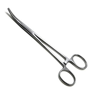 Pinces hémostatiques chirurgicales Halsted Mosquito pour artères, courbées, droites, dentelées, en acier inoxydable de haute qualité, personnalisées, manuelles - Product Image 1