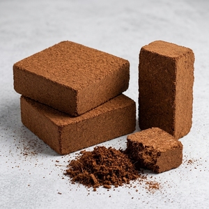 Fibra de Coco 100% Natural y Ecológica, Bloque de 5 kg y Ladrillo de 650 g, Alta Retención de Agua, Biodegradable, 5 kg, Jardín de Tamil Nadu - Product Image 6